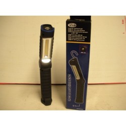 Lampada lavoro professionale ricaricabile led calamitata 3W 007935030030 Marelli