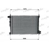 0105.3066 Radiatore acqua motore FORD FIESTA IV 1995_2002