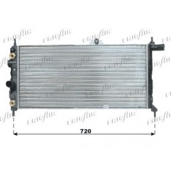 0107.3026 Radiatore acqua motore OPEL KADETT E 2 volumi /Coda spiovente 1c