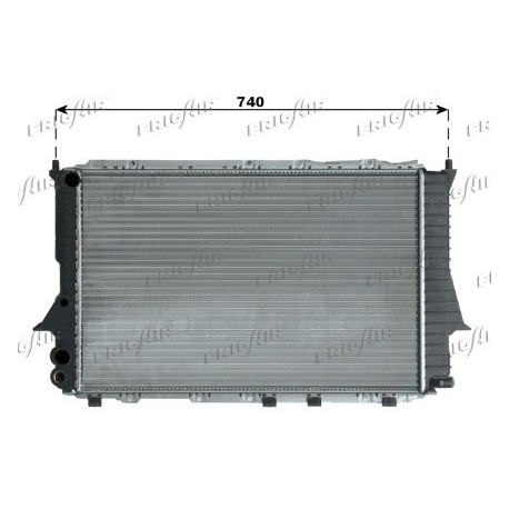 0110.2051 Radiatore acqua motore VW PASSAT 2000_2005g