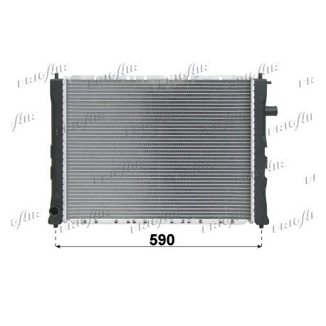 0101.2043 Radiatore acqua motore ROVER 400 1995_2000b