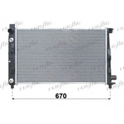 0106.3007 Radiatore acqua motore MERCEDES VANEO 2002_2005