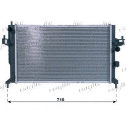 0107.3005 Radiatore acqua motore OPEL CORSA C 2000_2009