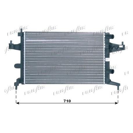 0107.3006 Radiatore acqua motore OPEL CORSA C 2000_2009