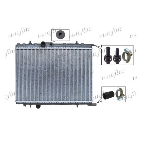 0103.3062 Radiatore acqua motore PEUGEOT 307 Break 2002_