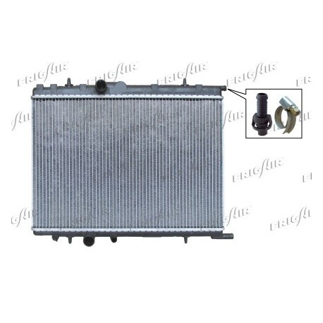 0103.3060 Radiatore acqua motore PEUGEOT 307 CC 2003_