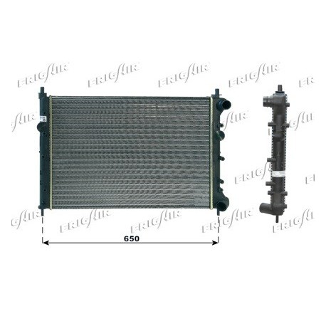 0104.3031 Radiatore acqua motore LANCIA LYBRA 1999_2005