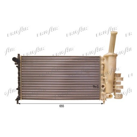 0104.3022 Radiatore acqua motore FIAT PUNTO 1999_