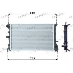 0105.3048 Radiatore acqua motore FORD FOCUS Station wagon 1999_2007