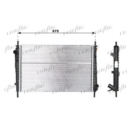 0105.3074 Radiatore acqua motore FORD MONDEO III Station wagon 2000_2007