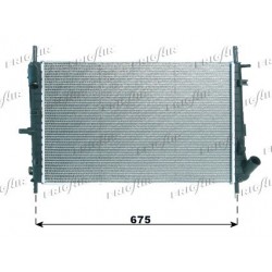 0105.3076 Radiatore acqua motore FORD MONDEO III Station wagon 2000_2007