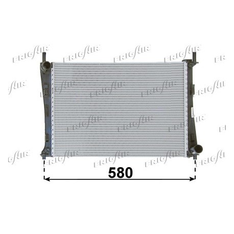 0105.3069 Radiatore acqua motore MAZDA 2 2003_