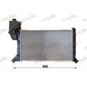 0206.2081 Radiatore acqua motore MERCEDES SPRINTER 3-t Autobus 1995_2006