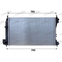 0107.3102 Radiatore acqua motore FIAT CROMA 2005_