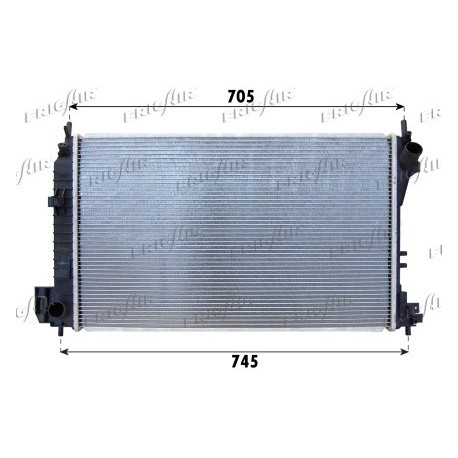 0107.3102 Radiatore acqua motore FIAT CROMA 2005_