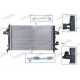 0107.3090 Radiatore acqua motore OPEL ASTRA H 2004_