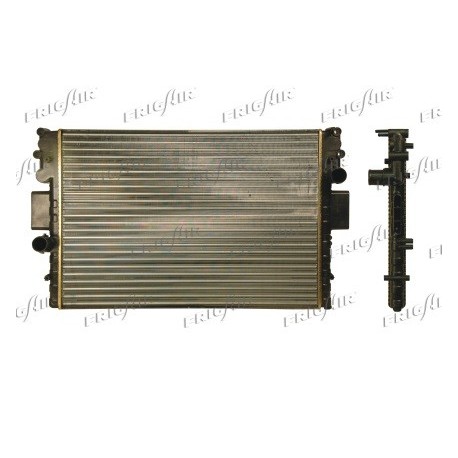 0204.2020 Radiatore acqua motore IVECO DAILY III Cassone / Furgonato / Promi