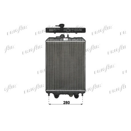 0104.3055 Radiatore acqua motore PIAGGIO PORTER Furgonato 1992_