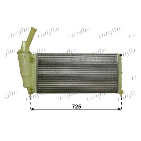 0104.3039 Radiatore acqua motore LANCIA Y 1995_2003