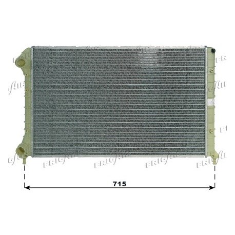 0104.3105 Radiatore acqua motore FIAT DOBLO 2001_