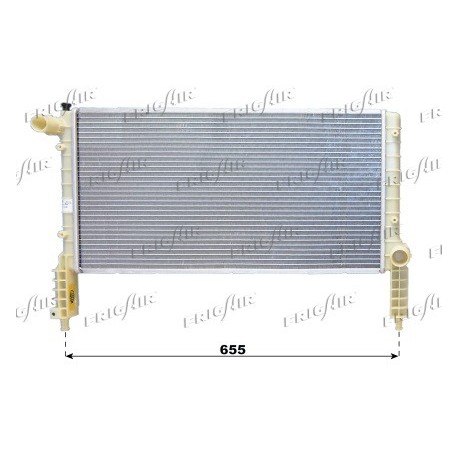 0104.3123 Radiatore acqua motore FIAT DOBLO Cargo 2001_