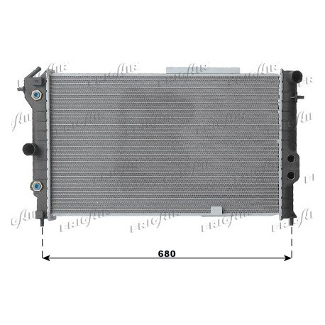 0107.3060 Radiatore acqua motore OPEL VECTRA A 2 volumi /Coda spiovente 1a