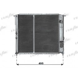 0109.2065 Radiatore acqua motore RENAULT RAPID Furgonato 1985_1998