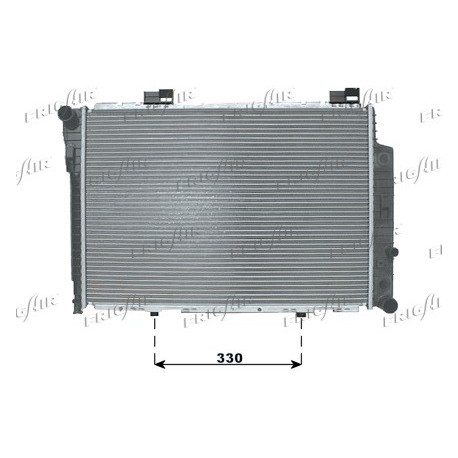 0106.3053 Radiatore acqua motore MERCEDES CLASSE C 1993_2000