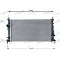0105.3084 Radiatore acqua motore VW VENTO 1991_1998