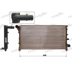 0104.3118 Radiatore acqua motore FIAT PANDA 2003_