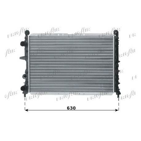 0104.3068 Radiatore acqua motore LANCIA DEDRA SW 1994_1999