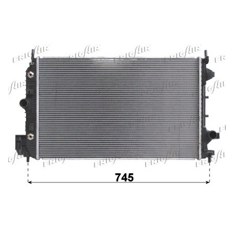 0107.3111 Radiatore acqua motore FIAT CROMA 2005_