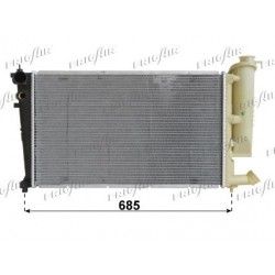 0103.3048 Radiatore acqua motore PEUGEOT 306 1993_2003