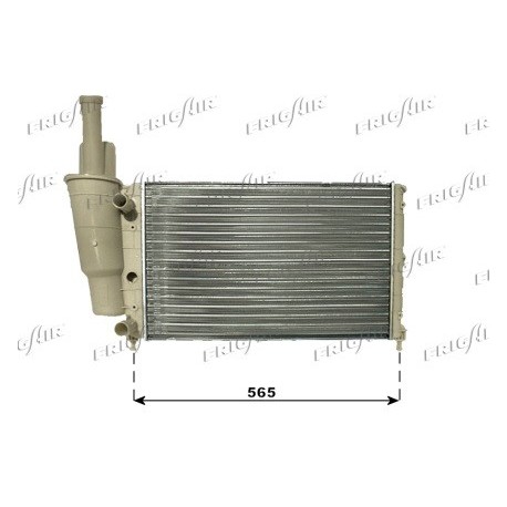 0104.3002 Radiatore acqua motore LANCIA Y 1995_2003