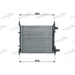 0105.3054 Radiatore acqua motore FORD KA 1996_2008