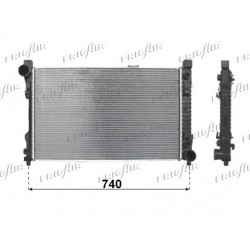 0106.3056 Radiatore acqua motore MERCEDES CLASSE C 2000_2007