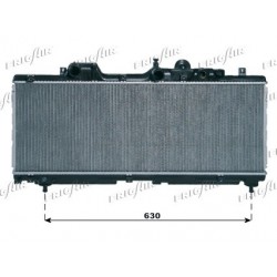 0104.3027 Radiatore acqua motore FIAT PUNTO 1993_1999