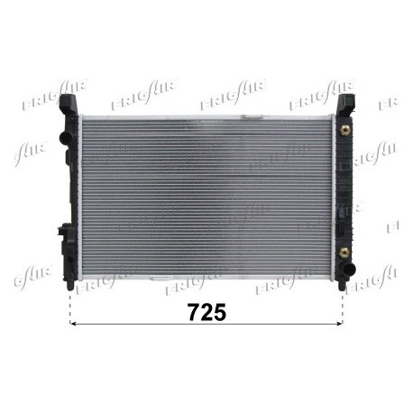 0106.3101 Radiatore acqua motore MERCEDES CLASSE A 2004_2012