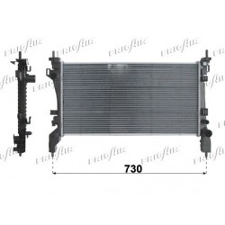 0104.3159 Radiatore acqua motore FIAT FIORINO Cassone / Furgonato / Promisc