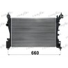 0104.3158 Radiatore acqua motore FIAT FIORINO Cassone / Furgonato / Promisc