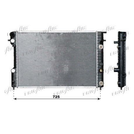 0107.3107 Radiatore acqua motore OPEL OMEGA B Station wagon 1994_2003