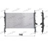 0105.3102 Radiatore acqua motore FORD TRANSIT Pianale piatto/Telaio 2006a