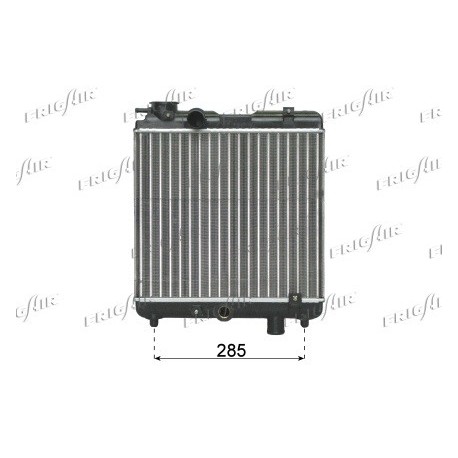 0104.2053 Radiatore acqua motore SEAT TERRA 1987_1996