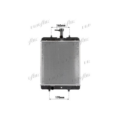 0103.3068 Radiatore acqua motore RENAULT LAGUNA Coupe 2008_