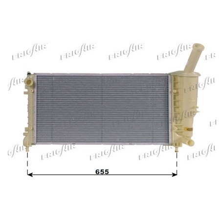 0104.3050 Radiatore acqua motore FIAT PUNTO 1999_