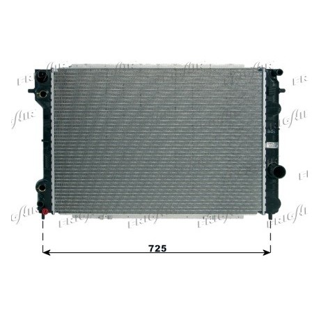 0107.3072 Radiatore acqua motore OPEL OMEGA B 1994_2003