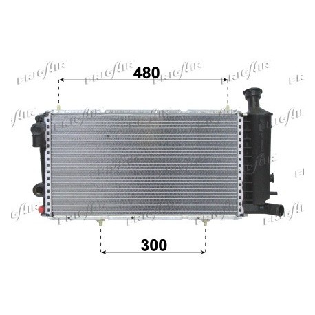 0103.3011 Radiatore acqua motore CITROEN C15 1984_2005