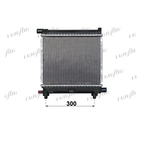 0106.2089 Radiatore acqua motore MERCEDES COUPE 1987_1993